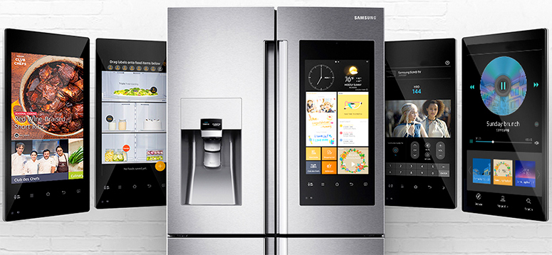 Le frigo connecté à internet: Le réfrigérateur Samsung Family Hub