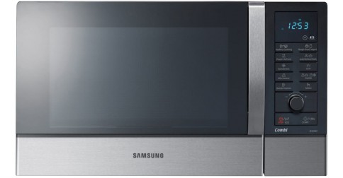 Four Micro Ondes SAMSUNG CE 107 MST Inox et Noir Combiné 28L MO 900W