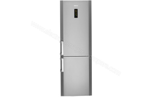 Réfrigérateur BEKO Combiné No Frost 360L / Silver + Livraison +  Installation et Mise en Marche Gratuites
