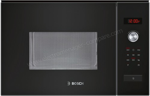 bosch - micro-ondes encastrable 25l 900w inox - hmt84m654