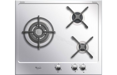 Whirlpool AKT 759 IX Plaque de Cuisson Mixte Gaz et Electrique