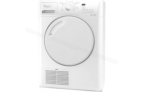 Sèche-linge whirlpool : posable, 8 kg - aza8325