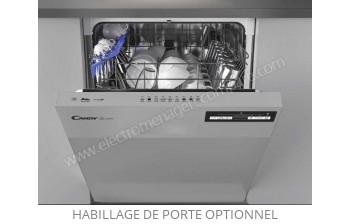 Lave vaisselle encastrable Whirlpool WSIO3T223PEX - Lave vaisselle tout  integrable 45 cm - Classe A++ / 43 decibels - 10 couverts : : Gros  électroménager