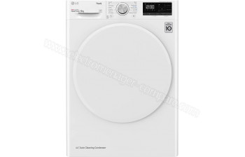 LG Sèche-linge 10 kg classe A, pompe à chaleur couleur blanc - RH10V9AV4W :  : Gros électroménager